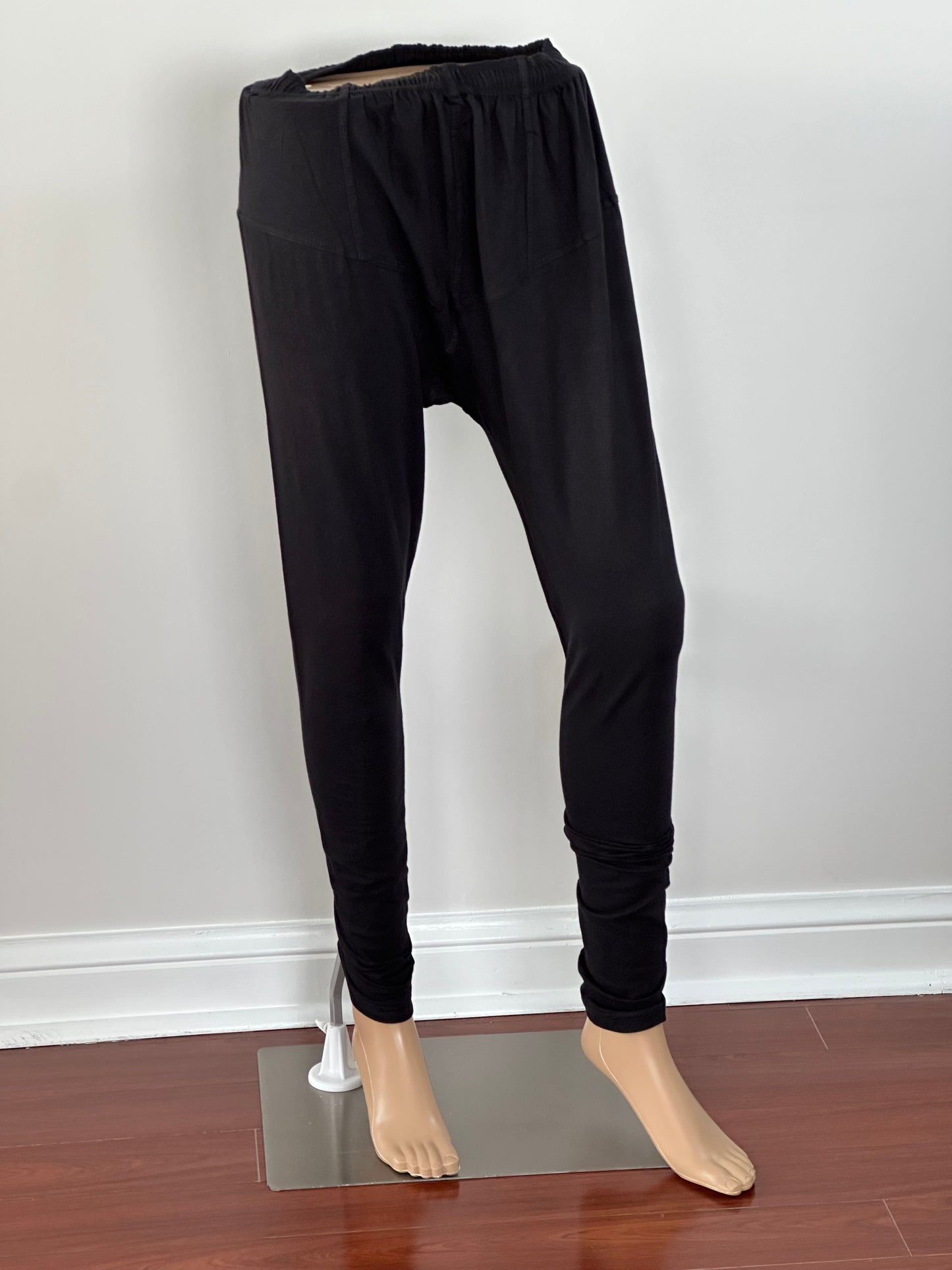 Black Cotton Leggings