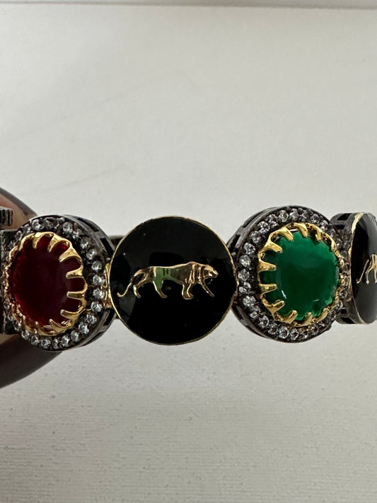 Sabyasachi Inspired Deer and Bengal Tiger Bracelets