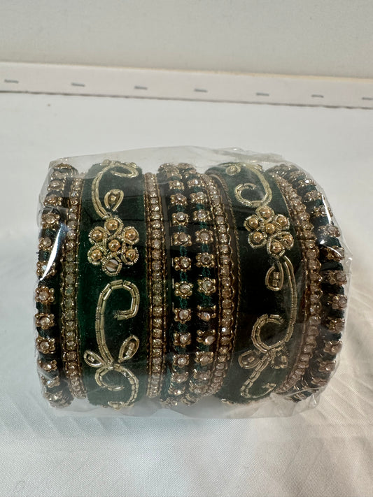 Bangles with Gajra