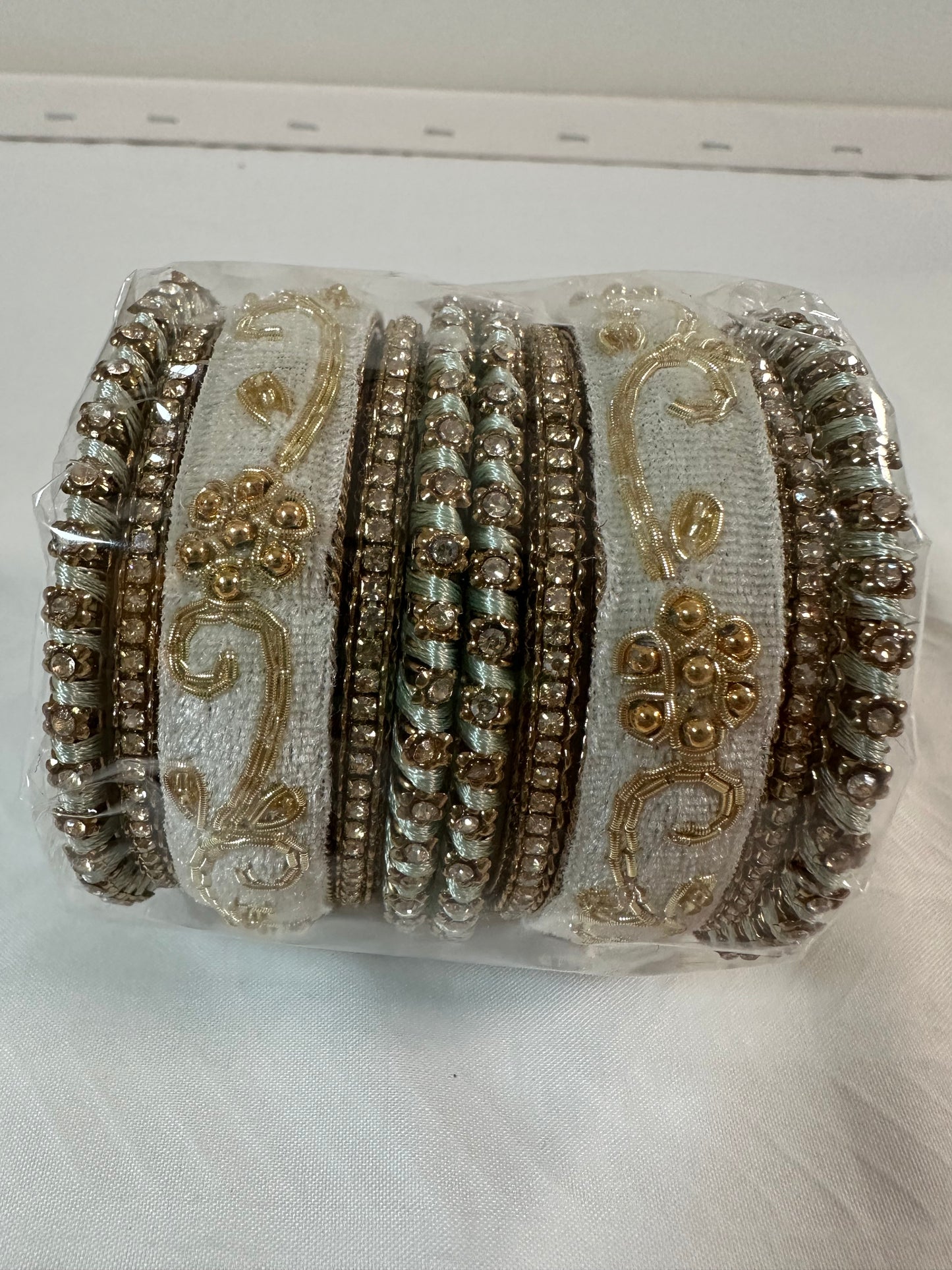 Bangles with Gajra