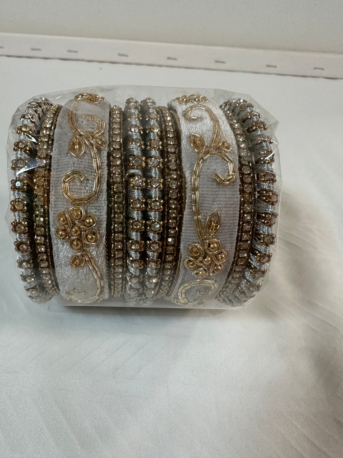 Bangles with Gajra