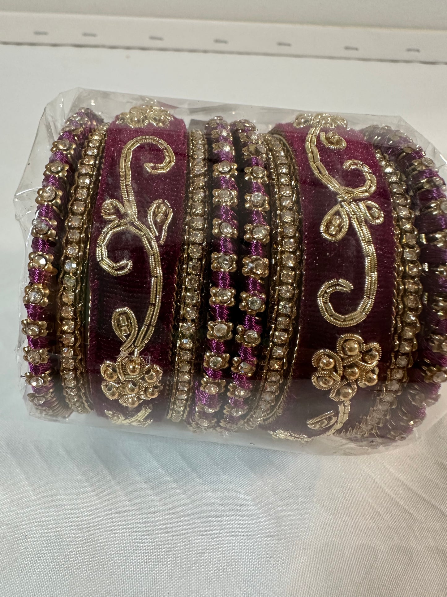 Bangles with Gajra