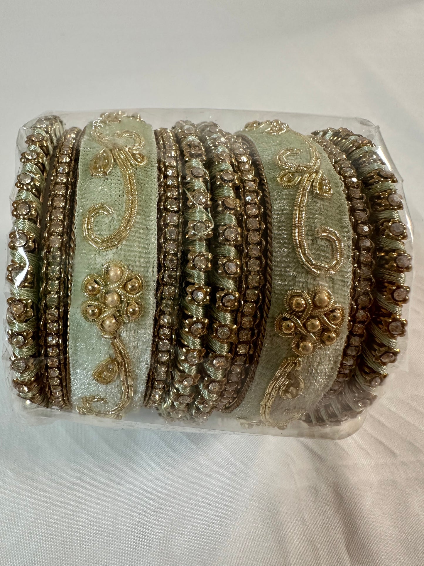 Bangles with Gajra