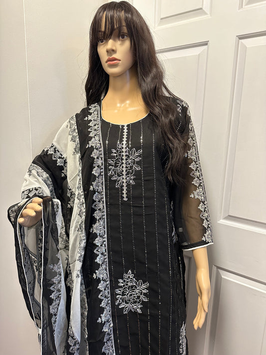 Organza Salwar Kameez Suits