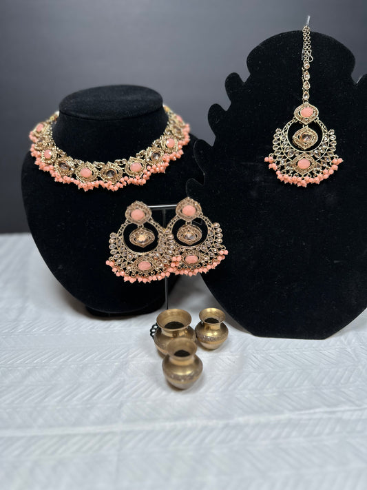 Polki Necklace Set